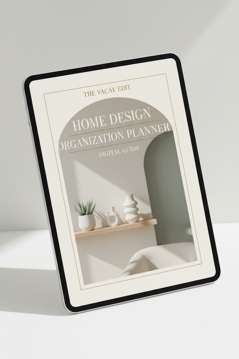 Home Design Organization Planner Cover